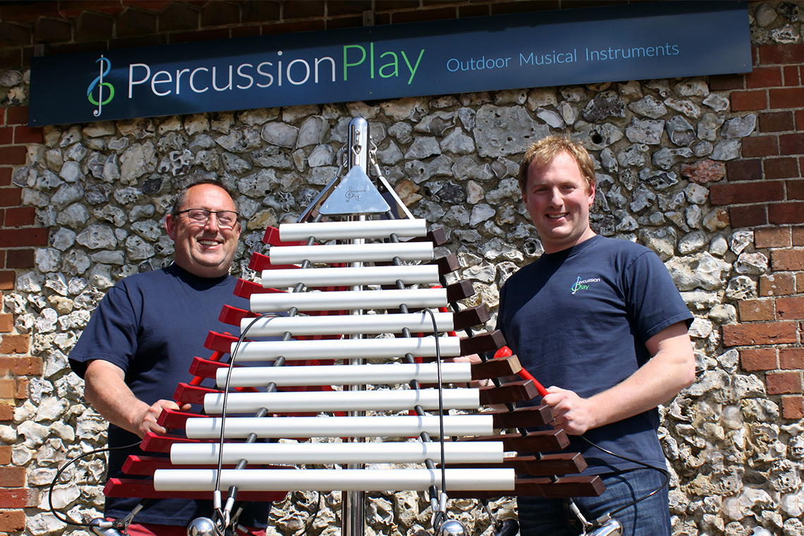 Robin and Jody Ashfield Directors of Percussion Play 