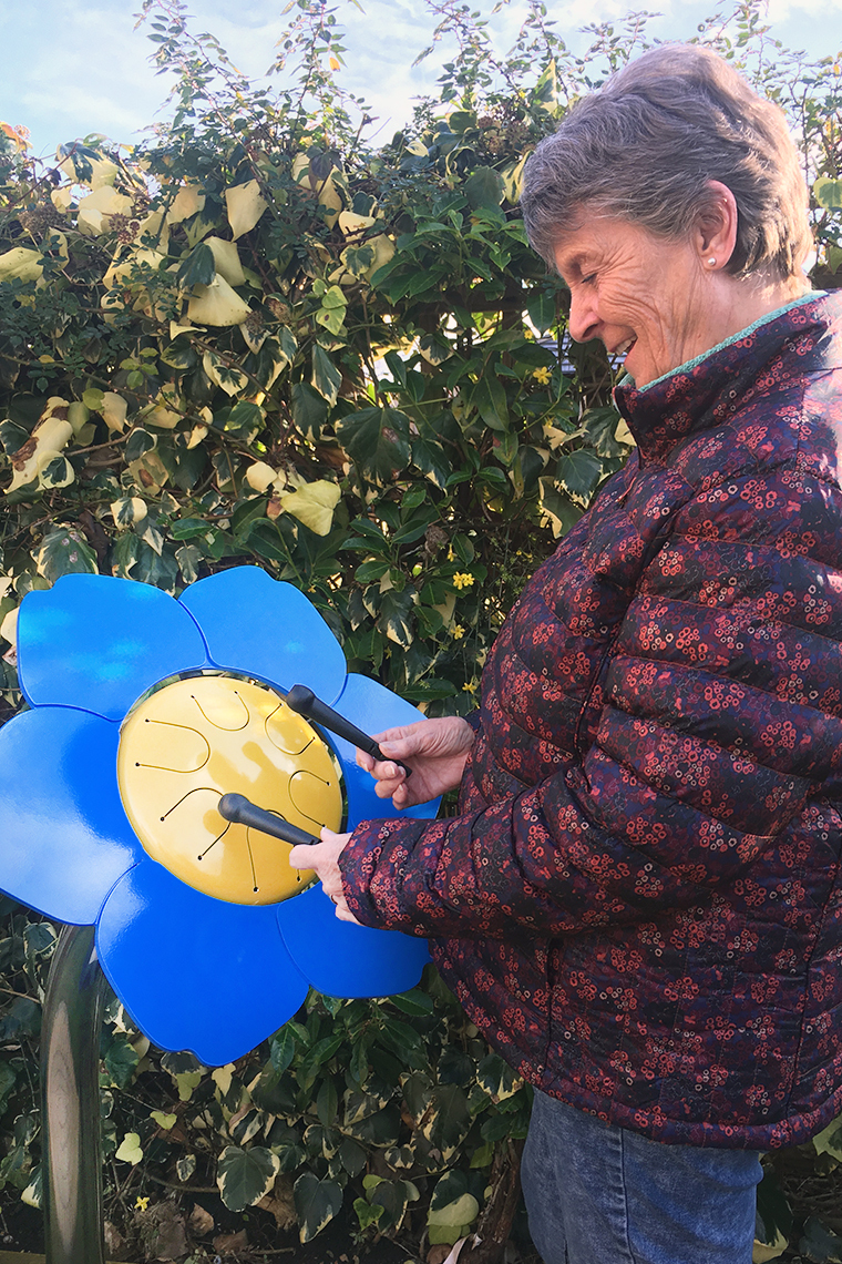 Forget-Me-Not Petal Drum - Percussion Play
