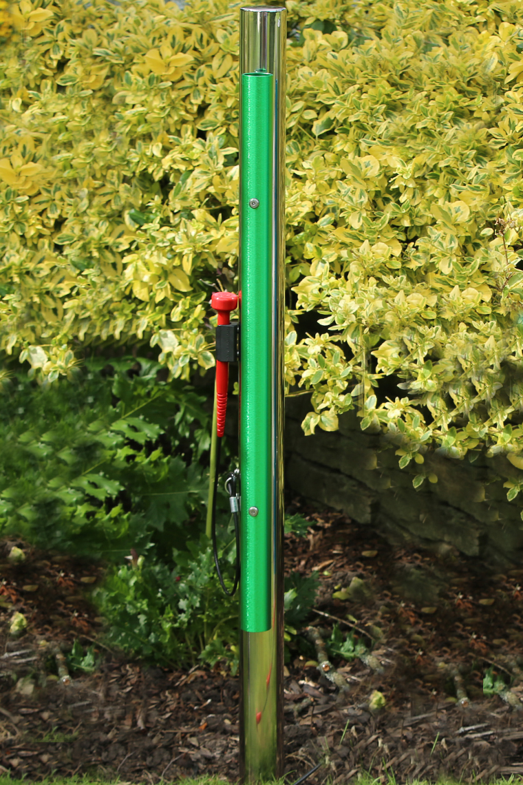 Green colored rainbow eco chime from Percussion Play in their Calypso Chime Eco range 