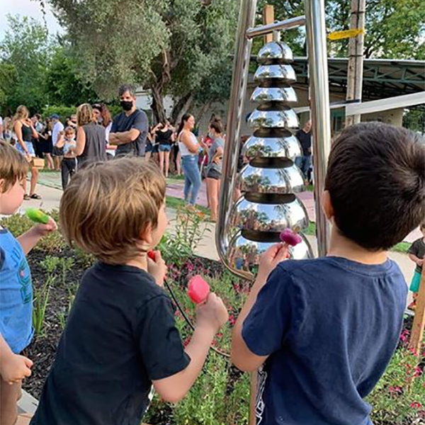 Kibbutz creates Musical Memorial Garden