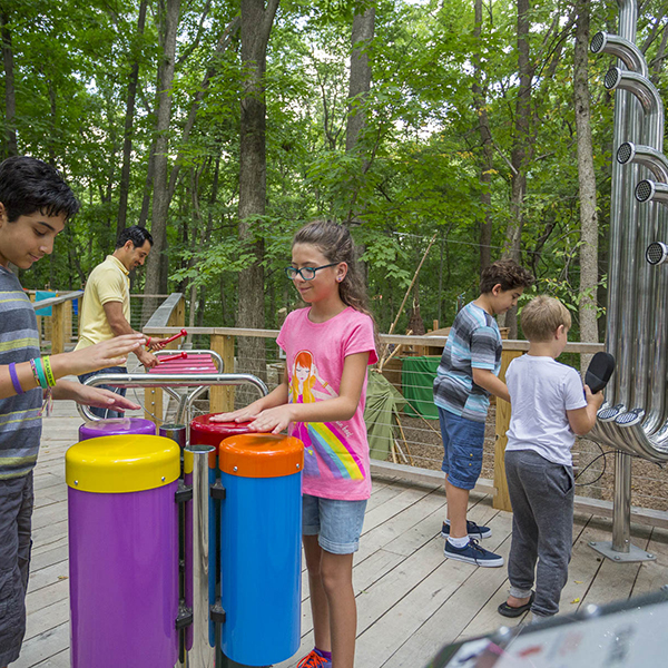 Music in the Treetops at Connor Prairie History Museum, Indiana