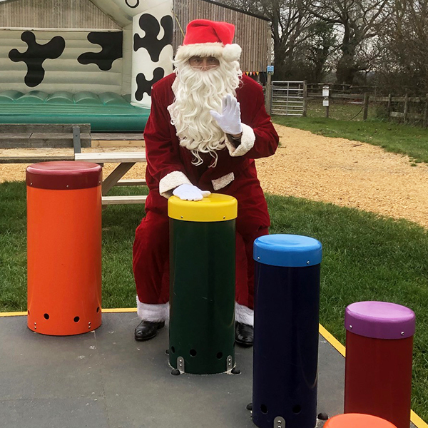 Santa Rocks in Dorset's Favourite Family Attraction, Poole, UK