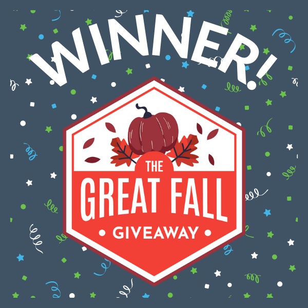 Blog - Great Fall Giveaway Winners