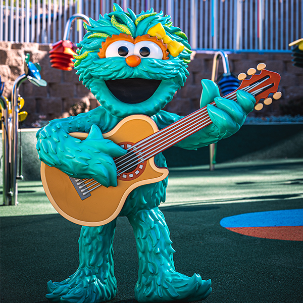 Rosita’s Harmony Hills Music Park Opens in SeaWorld's newest theme park Sesame Place, San Diego